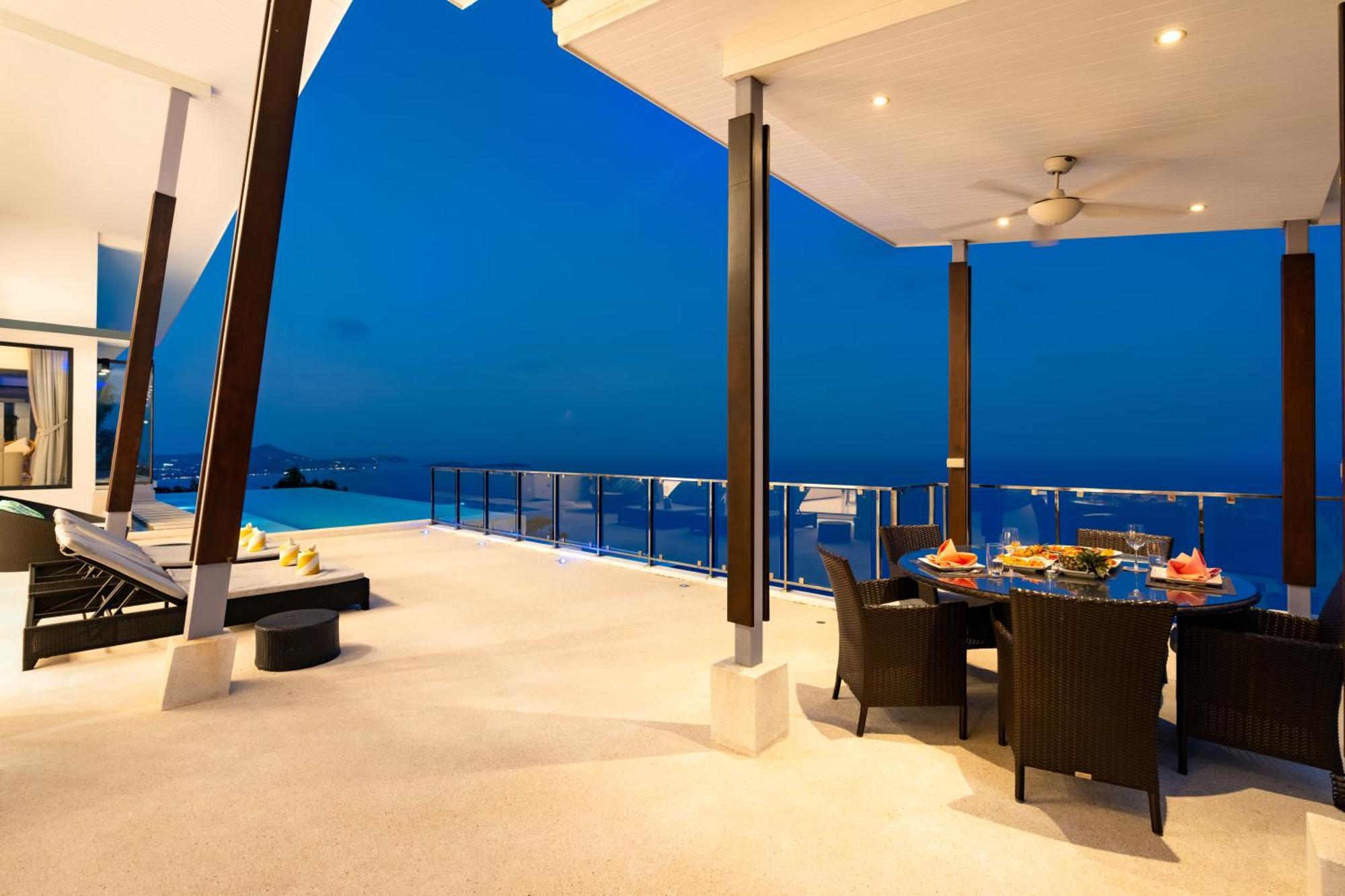 Karpe Diem Villa - Twin Infinity Pools Chaweng  Bagian luar foto