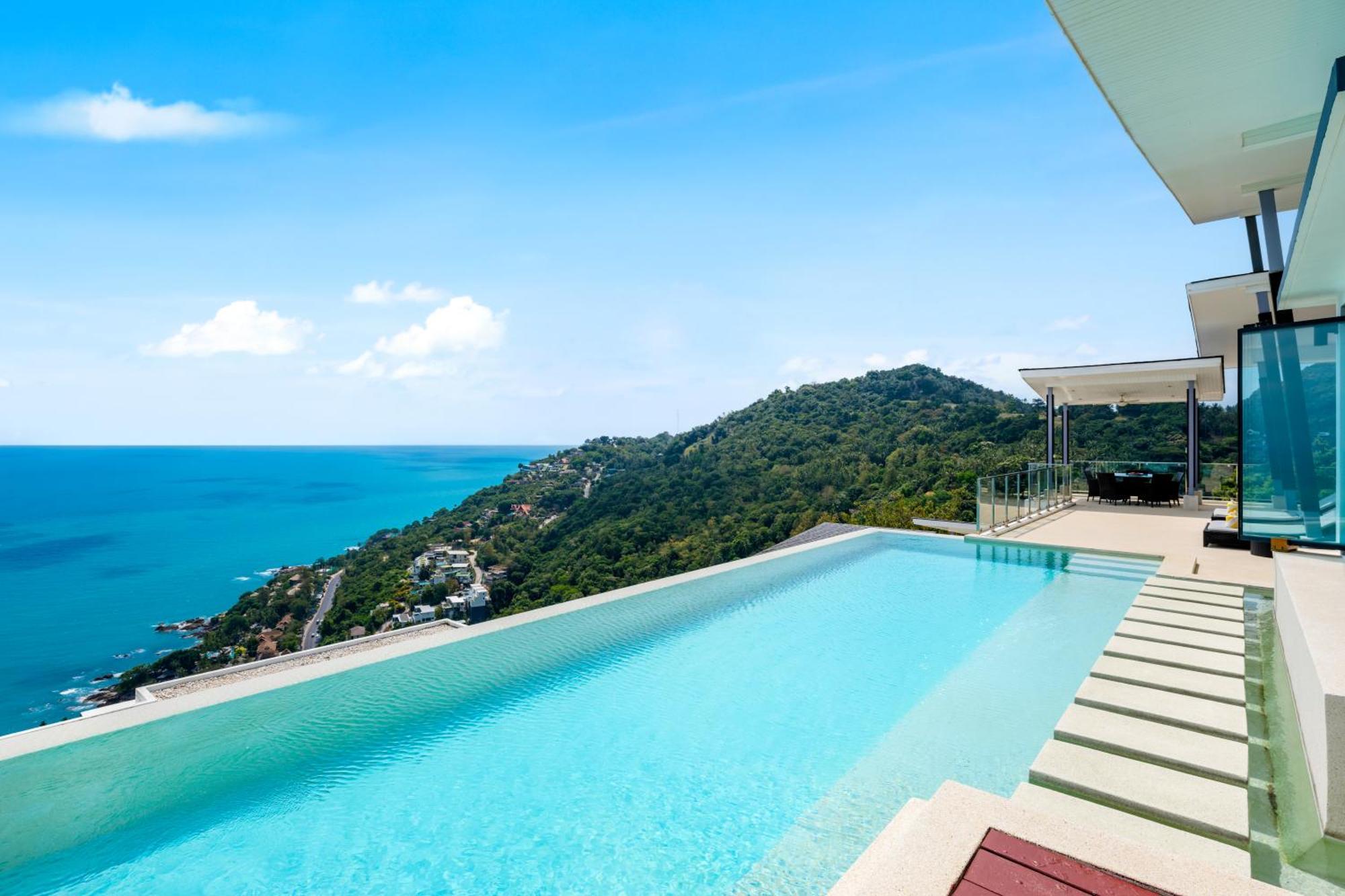 Karpe Diem Villa - Twin Infinity Pools Chaweng  Bagian luar foto
