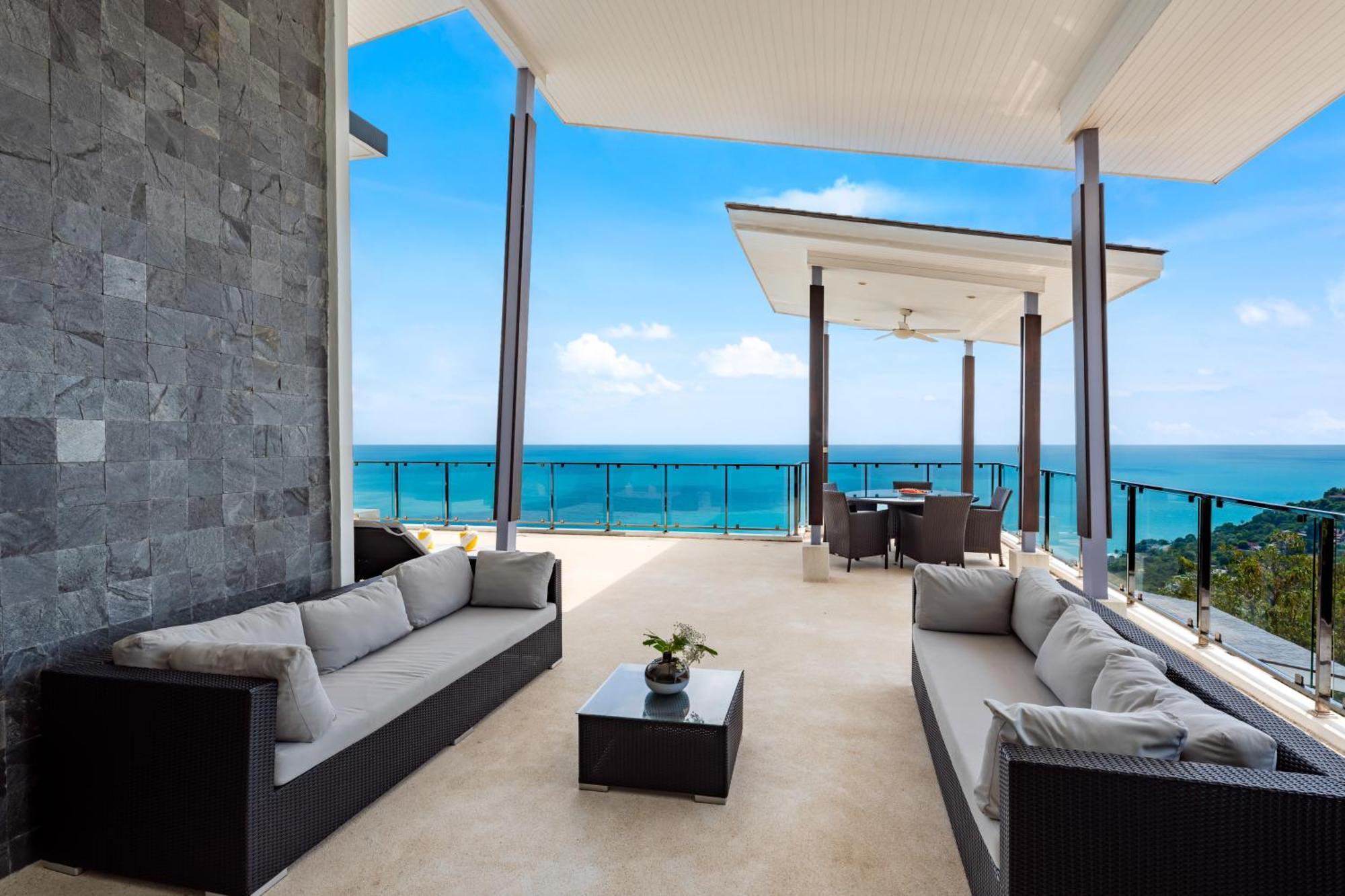Karpe Diem Villa - Twin Infinity Pools Chaweng  Bagian luar foto