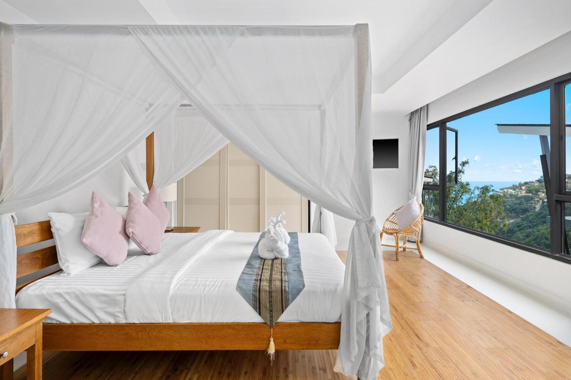 Karpe Diem Villa - Twin Infinity Pools Chaweng  Bagian luar foto
