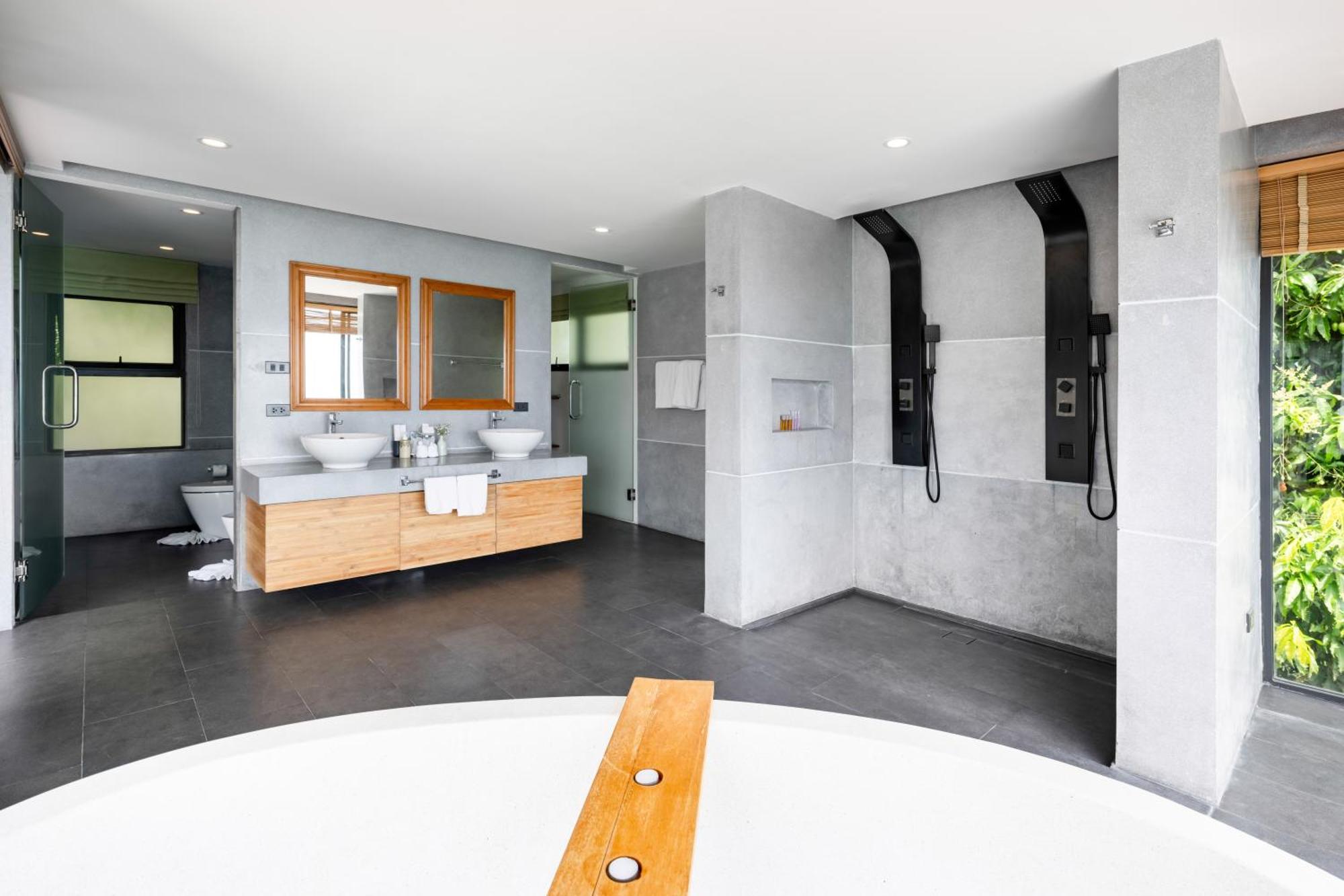 Karpe Diem Villa - Twin Infinity Pools Chaweng  Bagian luar foto